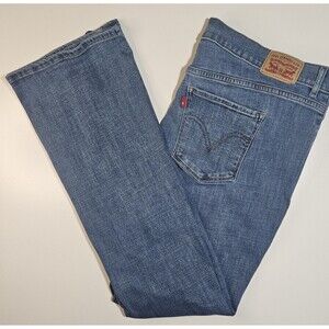 Levi's Women's Classic Boot Med Blue Wash Size 18 Denim Jeans